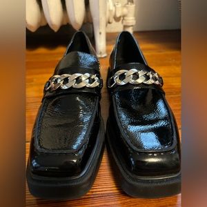 Vagabond Jillian Patent Leather Loafers - Sz 38 (US 8)